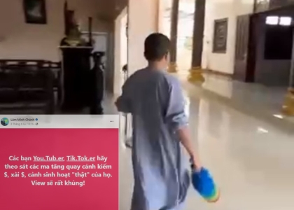 Một số chùa phản ánh việc bị các YouTuber, TikToker đến quấy nhiễu trong mùa An cư kiết hạ